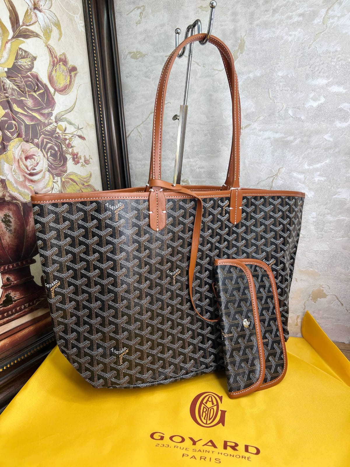Goyard Sac & Portefeuille Assorti