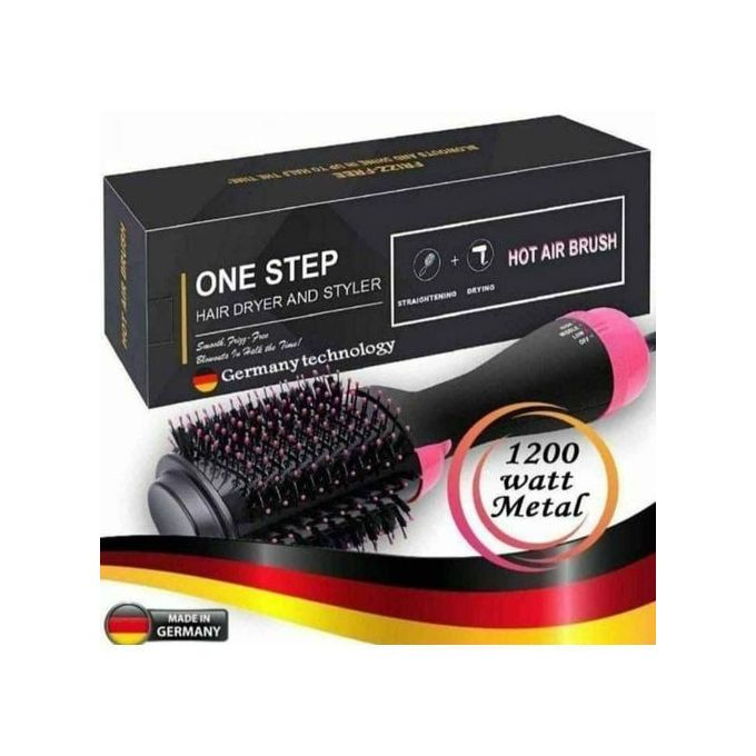 One-Step Hair Dryer & Styler Brush – Brosse Chauffante Allemande 1200W