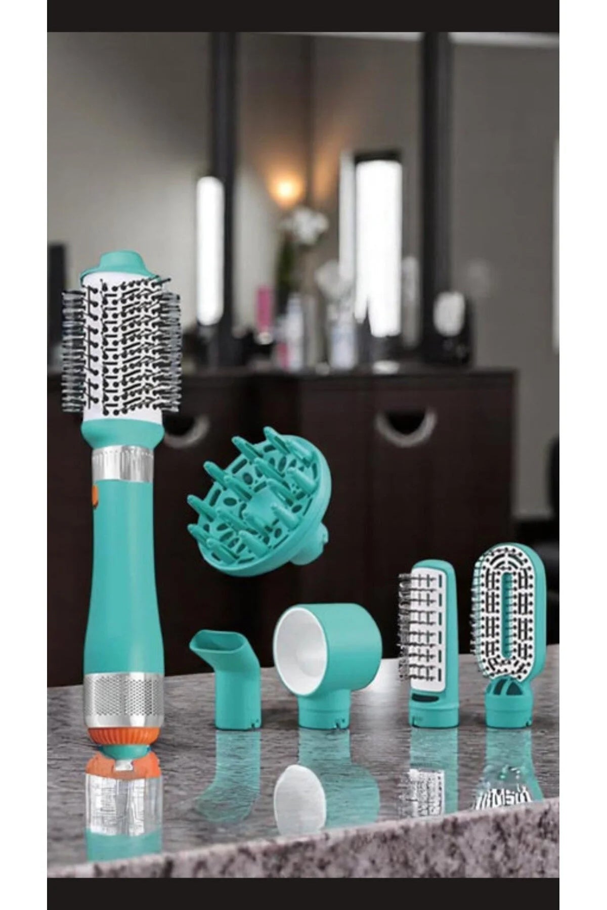 ENZO Professional Brosse Soufflante 6-en-1