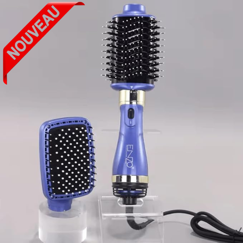 Brosse Sèche-Cheveux &amp; Volumisatrice 2-en-1 | Enzo Pro Signature EN-4128