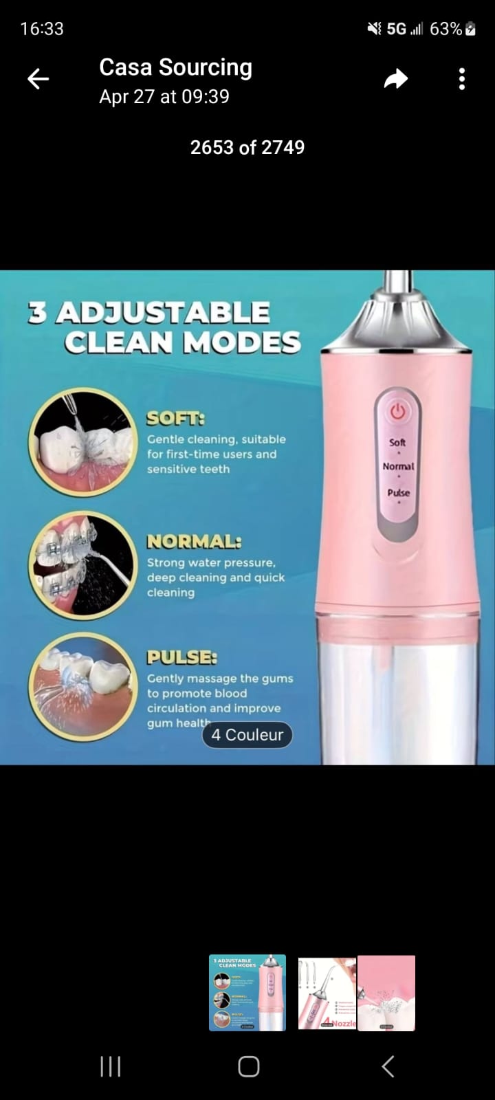 Pack hygiène Dentaire 2 in 1
