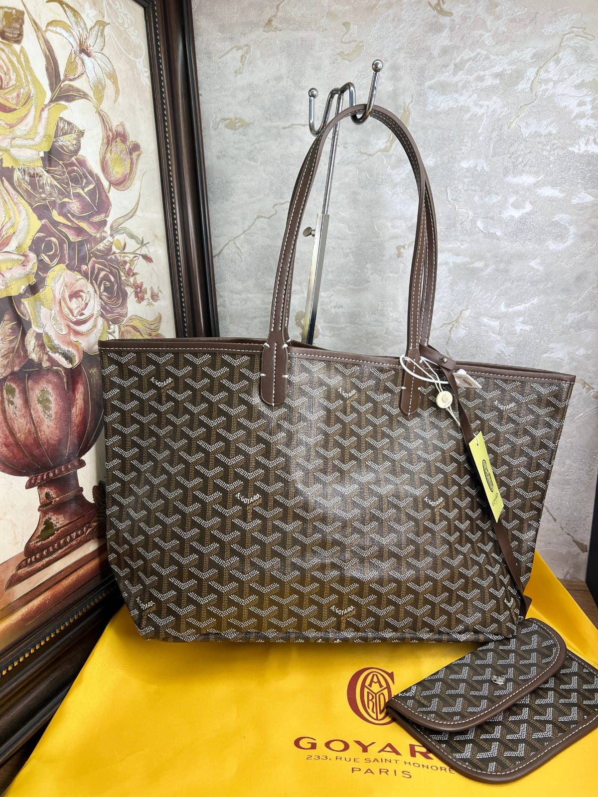Goyard Sac & Portefeuille Assorti