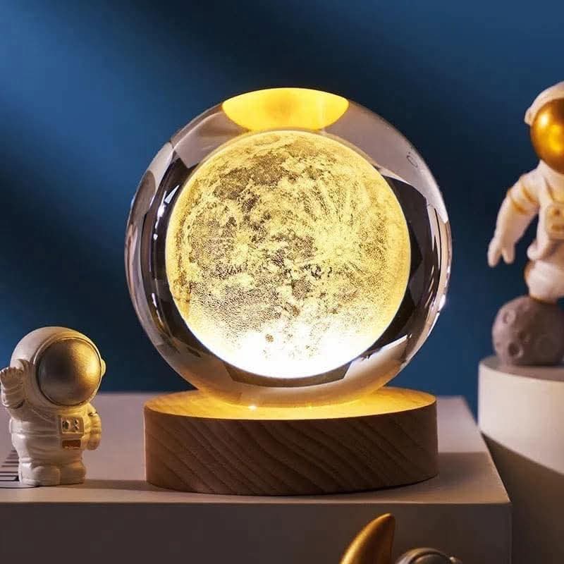 3D Crystal Ball Lamp LED