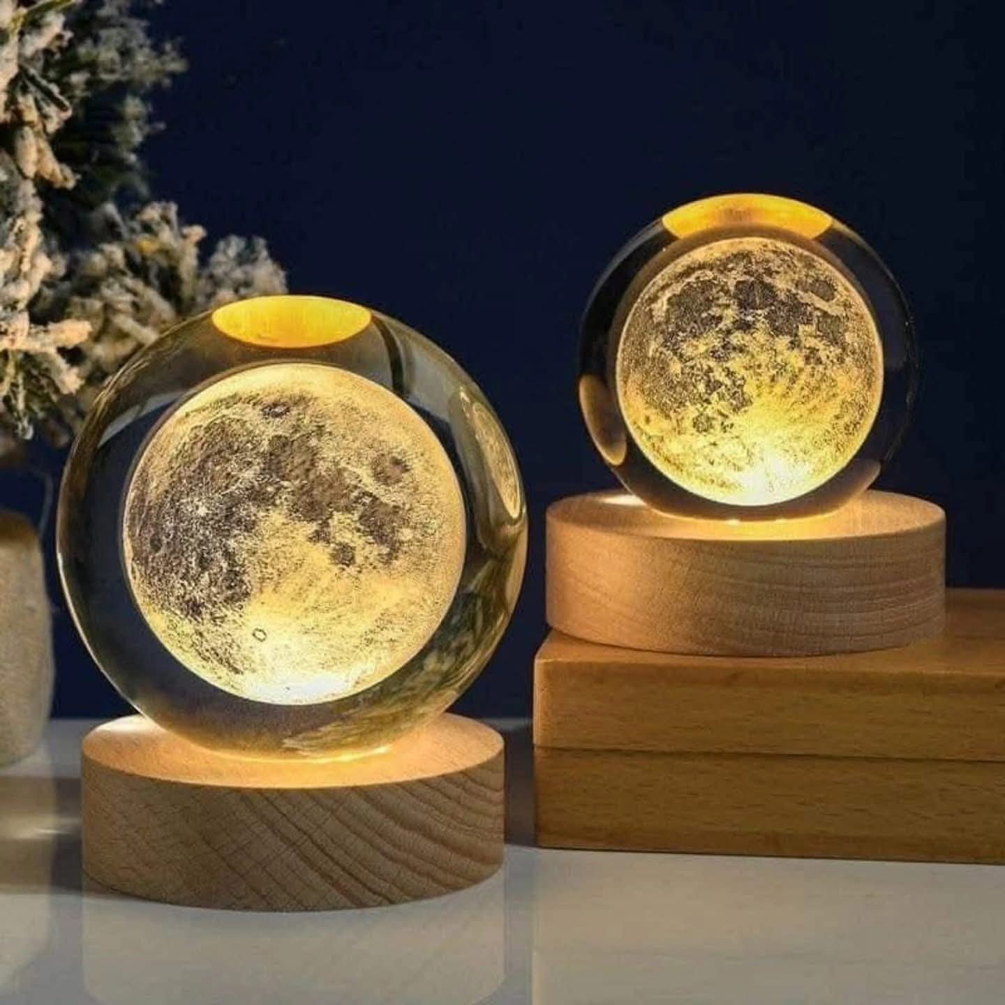 3D Crystal Ball Lamp LED