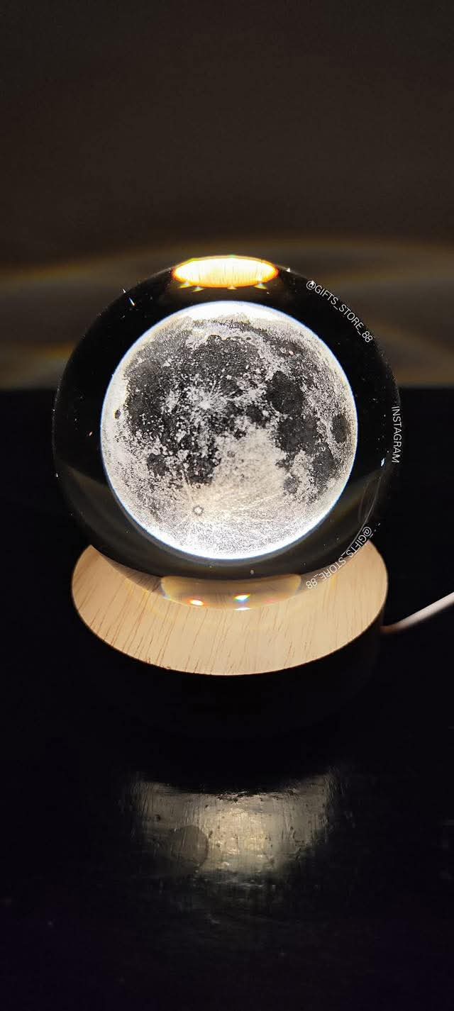 3D Crystal Ball Lamp LED