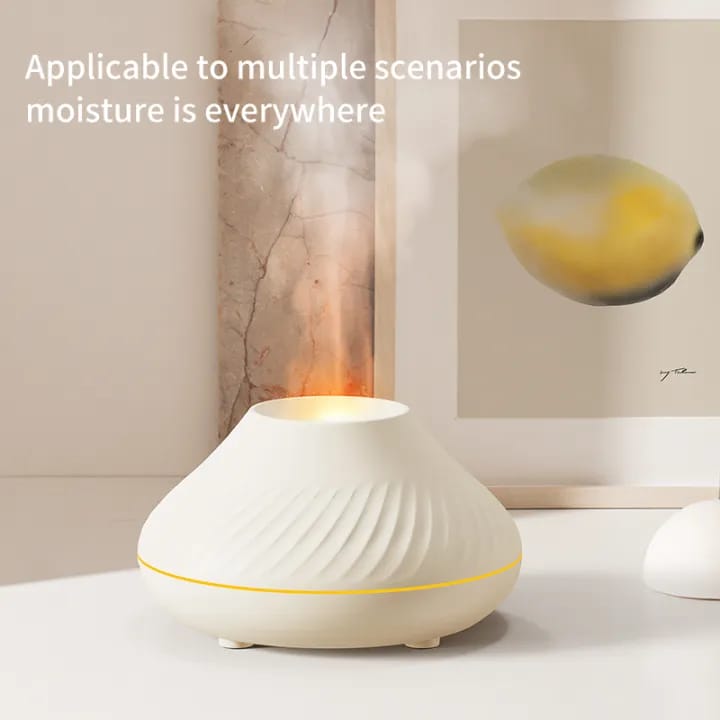 🔥 Diffuseur Flamme 3-en-1 – Humidificateur &Aromathérapie