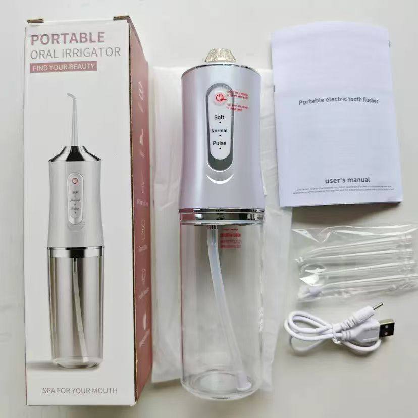 Hydropulseur , le jet dentaire