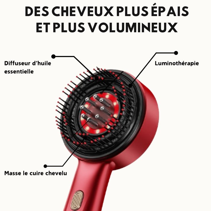 Brosse de Massage Capillaire