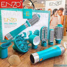 ENZO Professional Brosse Soufflante 6-en-1