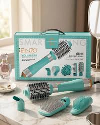 ENZO Professional Brosse Soufflante 6-en-1